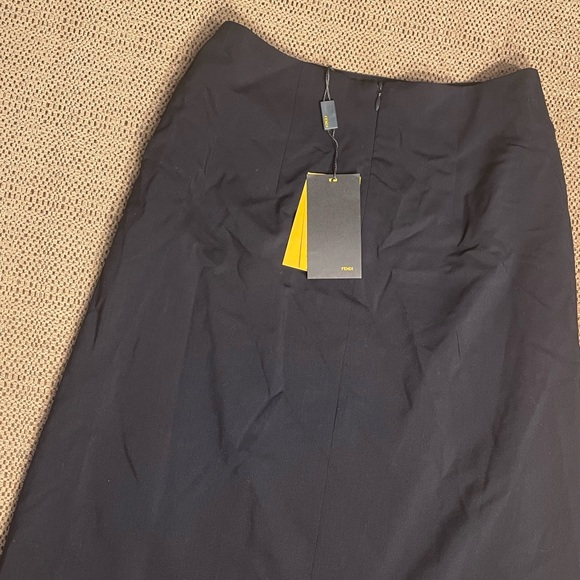 FENDI Wool Mini Skirt - Picture 4 of 6